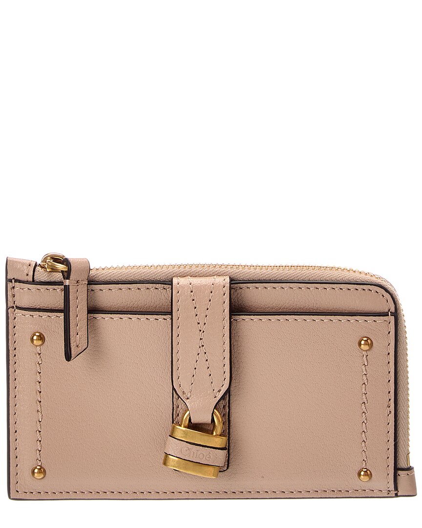 Chloé Chloé Chloe Paddington Small Leather Card Case