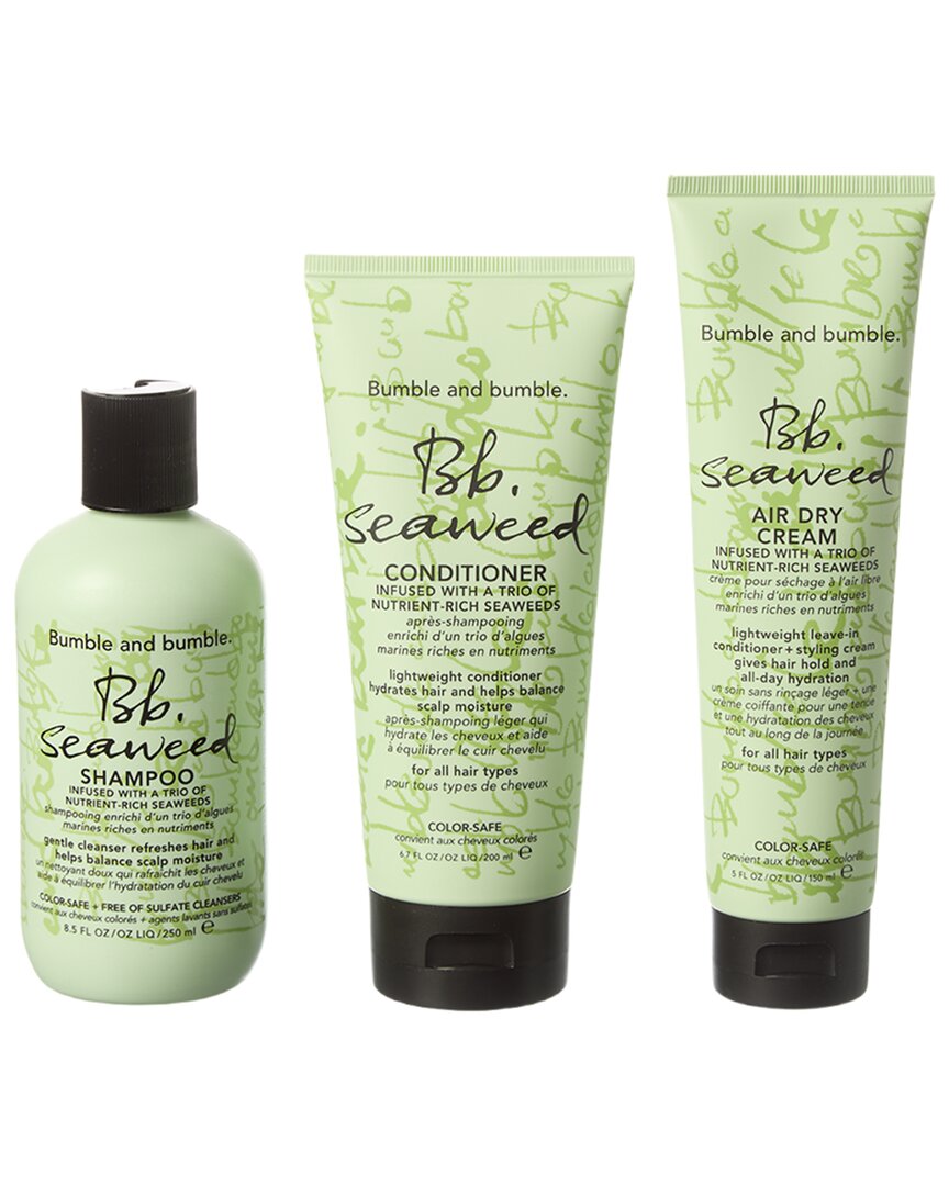 Bumble And Bumble. 3Pc Seaweed Shampoo & Conditioner & Air Dry Cream