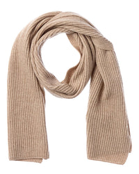 Naadam Collection Ribbed Wool & Cashmere-Blend Scarf