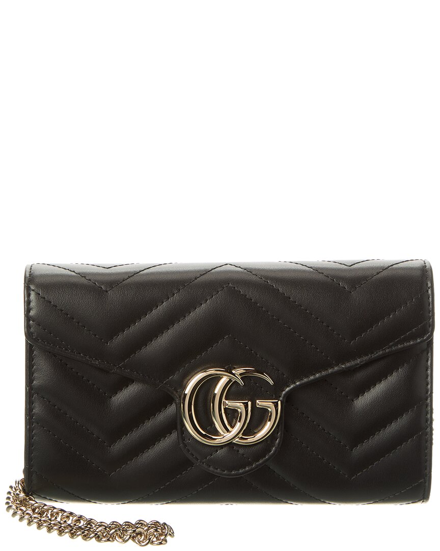 Gucci Gucci Gg Marmont Leather Crossbody