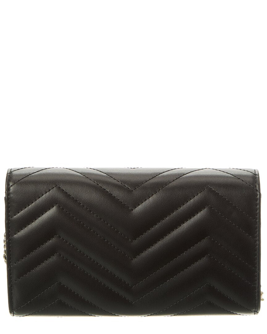 Gucci Gucci Gg Marmont Leather Crossbody