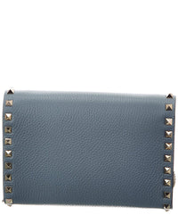 Valentino Rockstud Mini Grainy Leather Shoulder Bag