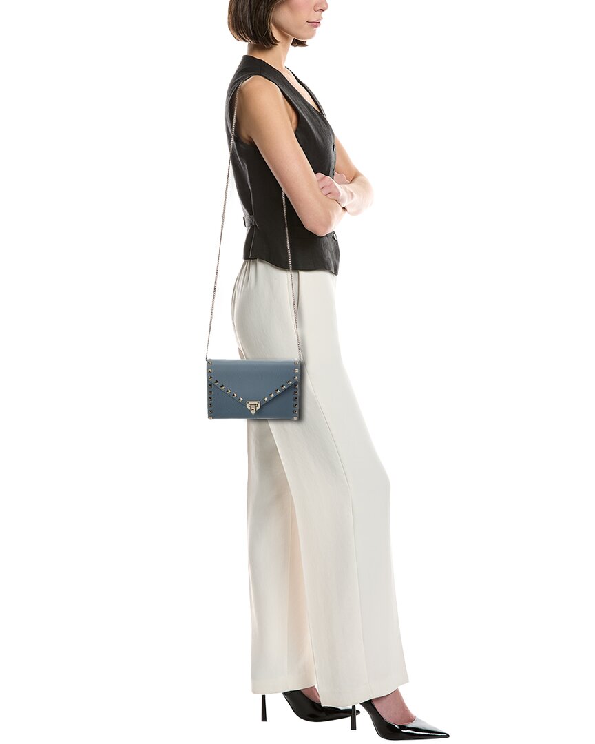 Valentino Rockstud Mini Grainy Leather Shoulder Bag
