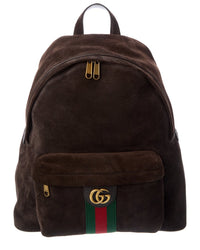 Gucci Gucci Ophidia Medium Suede Backpack