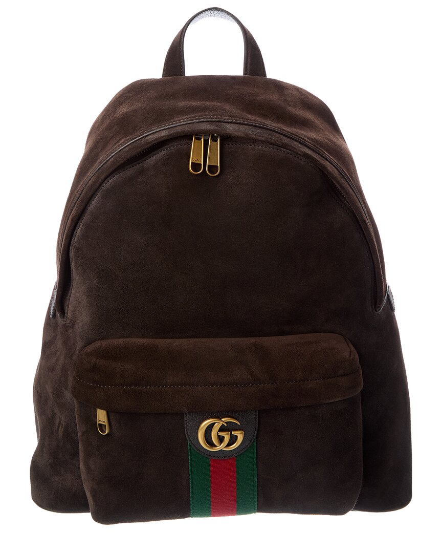 Gucci Gucci Ophidia Medium Suede Backpack