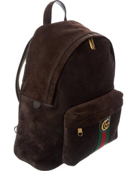 Gucci Gucci Ophidia Medium Suede Backpack
