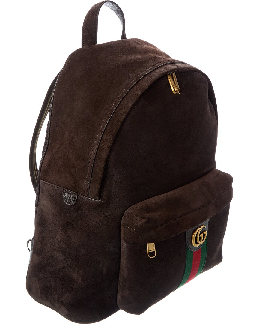 Gucci Gucci Ophidia Medium Suede Backpack