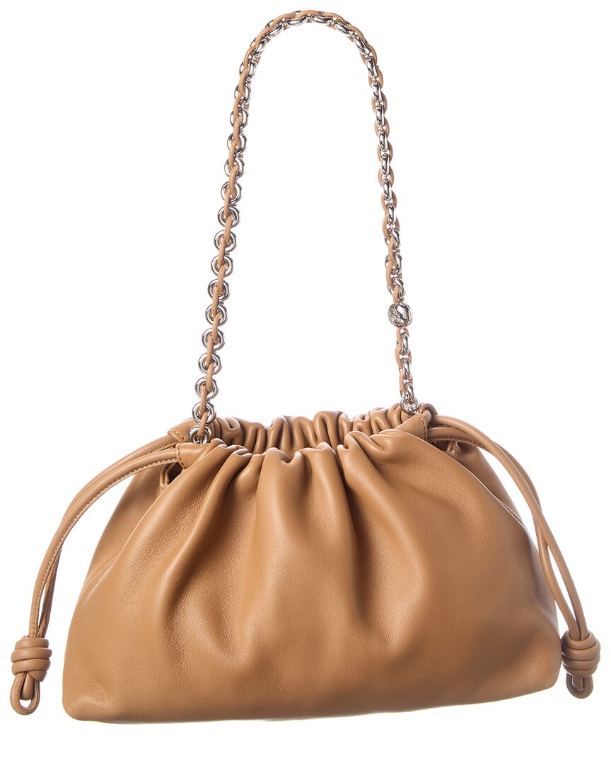 Loewe Flamenco Medium Leather Bucket Bag