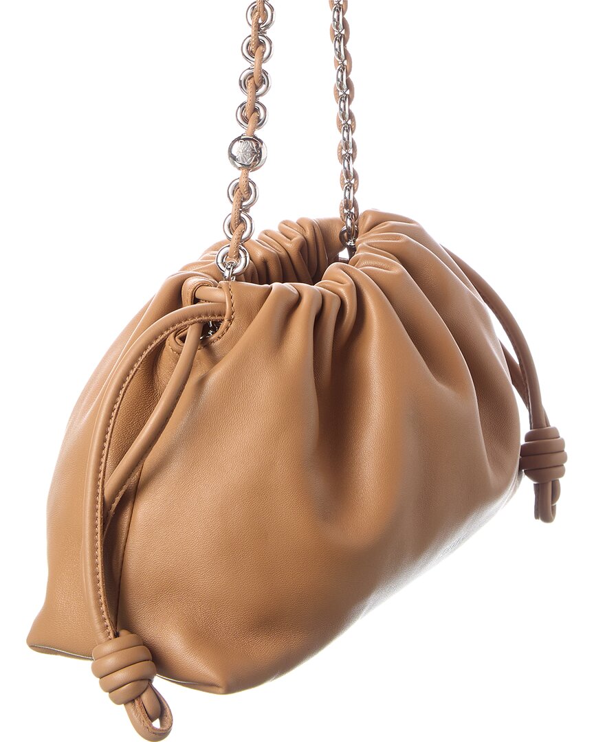 Loewe Flamenco Medium Leather Bucket Bag