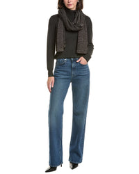 Hannah Rose Lurex Cashmere Scarf