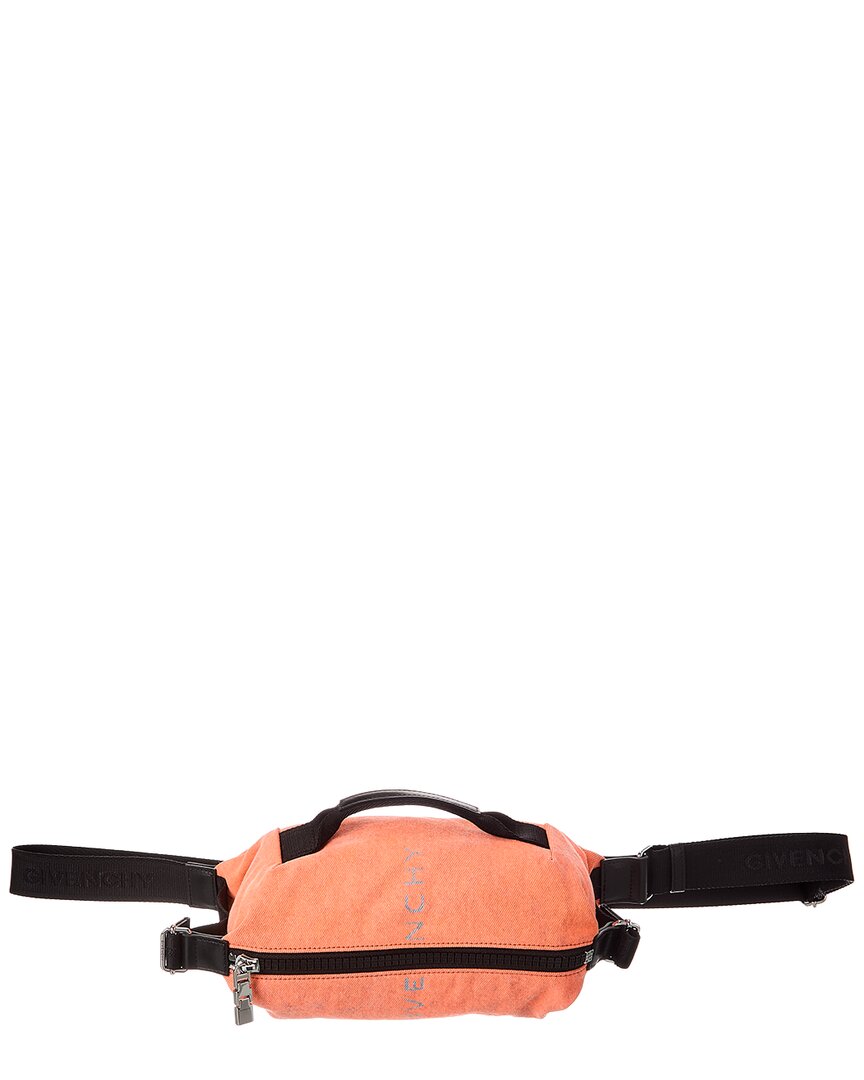 Givenchy G-Zip Denim Bum Bag