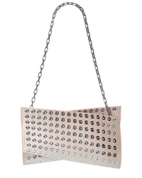 Christian Louboutin Loubitwist Satin Clutch