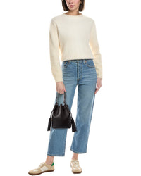 Valentino Vlogo Leather Bucket Bag