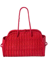 Jacquemus Turismo Raffia Satchel