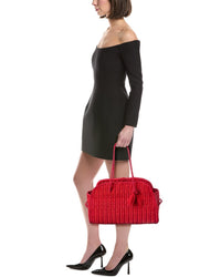 Jacquemus Turismo Raffia Satchel