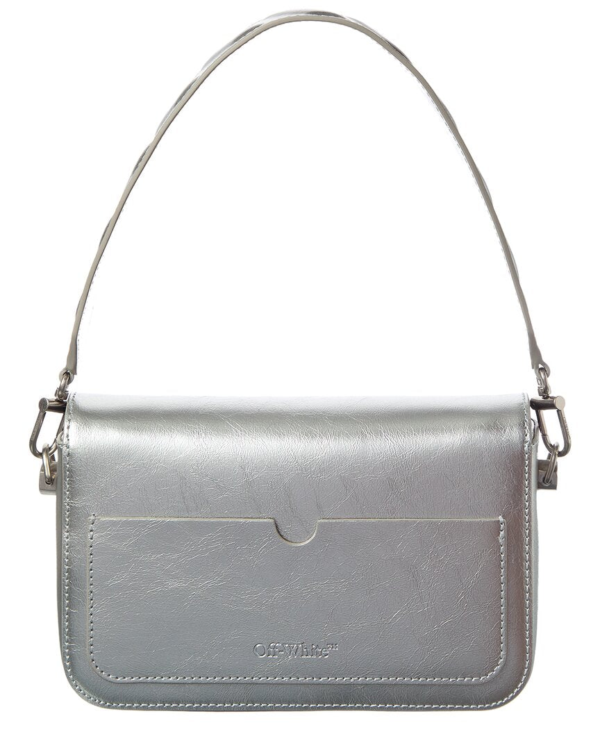 Off-White™ Binder Medium Leather Clutch