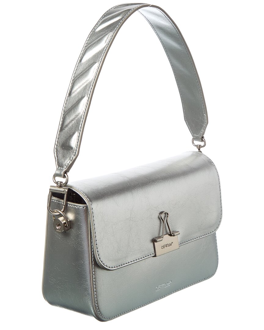 Off-White™ Binder Medium Leather Clutch