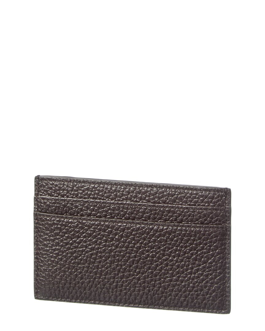 Celine Logo Leather Card Case