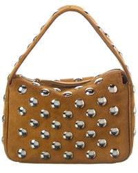 KHAITE Khaite Elena Small Suede Shoulder Bag