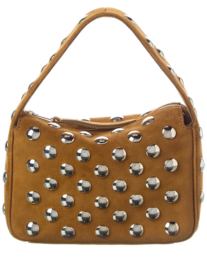 KHAITE Khaite Elena Small Suede Shoulder Bag