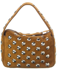 KHAITE Khaite Elena Small Suede Shoulder Bag