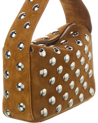 KHAITE Khaite Elena Small Suede Shoulder Bag