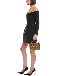 KHAITE Khaite Elena Small Suede Shoulder Bag