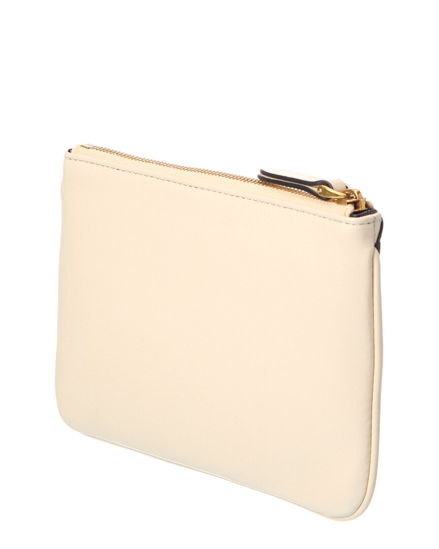 Valentino Vlogo Signature Leather Pouch