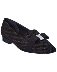 Ferragamo Laufer Suede Loafer Black