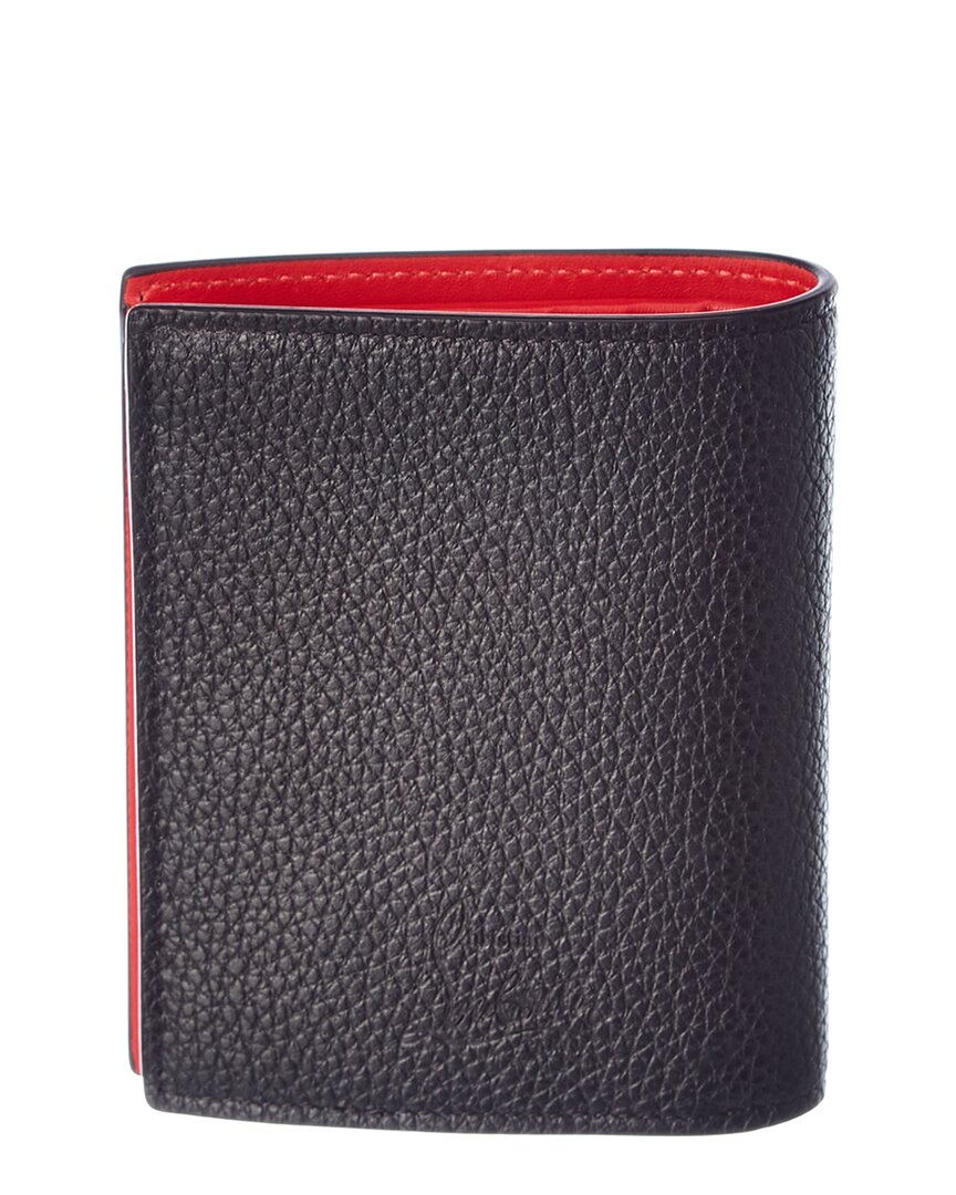Christian Louboutin Paros Studded Leather Coin Bifold Wallet