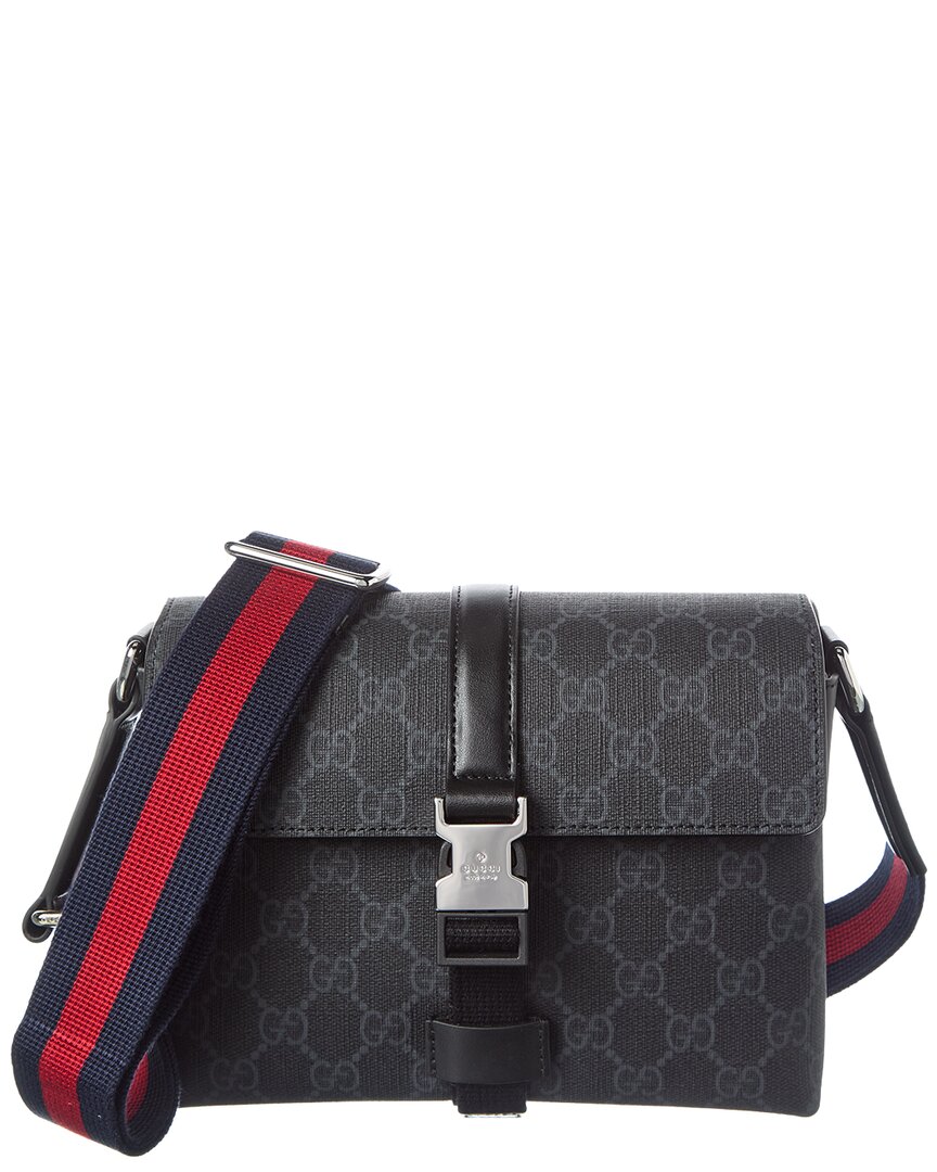 Gucci Gucci Gg Supreme Canvas & Leather Mini Bag