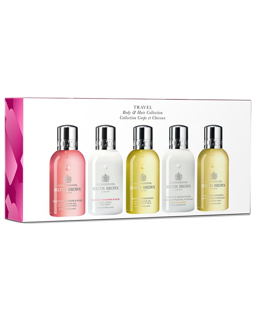 Molton Brown London Unisex 5 X 3.3Oz Travel Body & Hair Collection