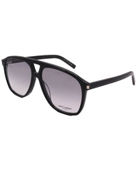 Saint Laurent Unisex Sl 596 Dune 58Mm Sunglasses