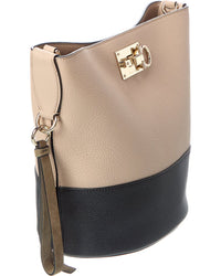 Ferragamo Studio Leather Bucket Bag