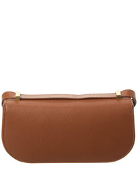 Ferragamo Ferragamo Gancini Double Leather Shoulder Bag