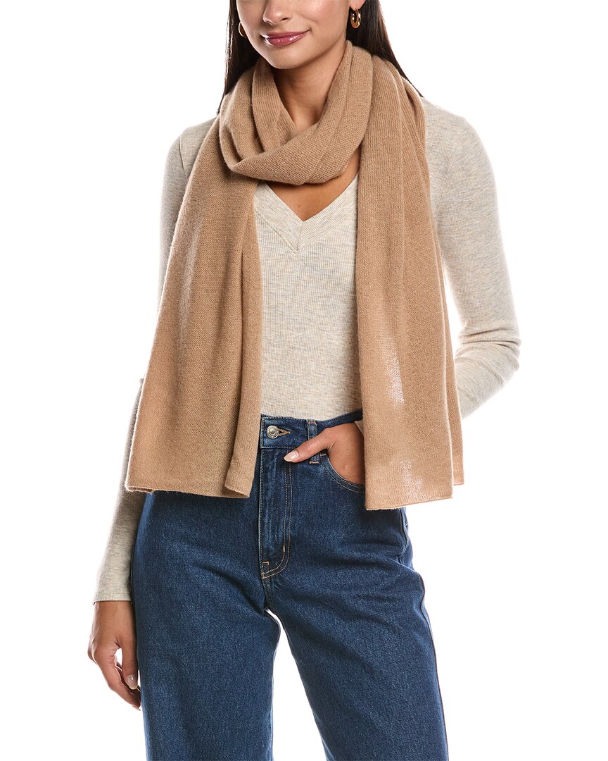 Phenix Featherweight Solid Cashmere Scarf
