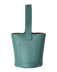 Loewe Pebble Mini Leather Bucket Bag