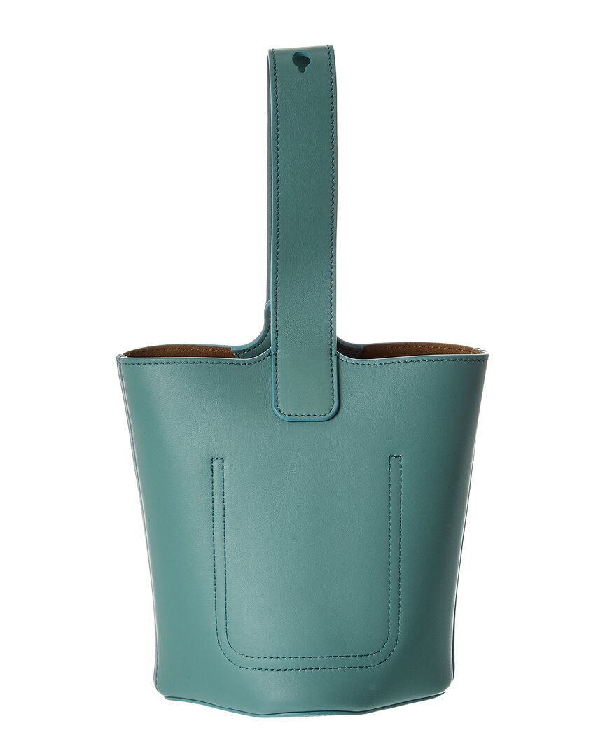 Loewe Pebble Mini Leather Bucket Bag