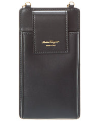 Ferragamo Leather Smartphone Pouch
