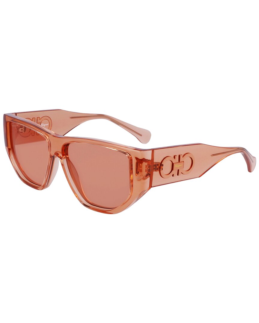 Ferragamo Ferragamo Unisex Gancini 56Mm Sunglasses