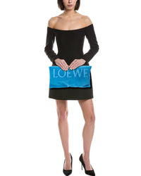 Loewe Medium Drawstring Terry Cloth Pouch