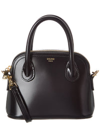 CELINE Celine Honorine Mini Triomphe Leather Satchel