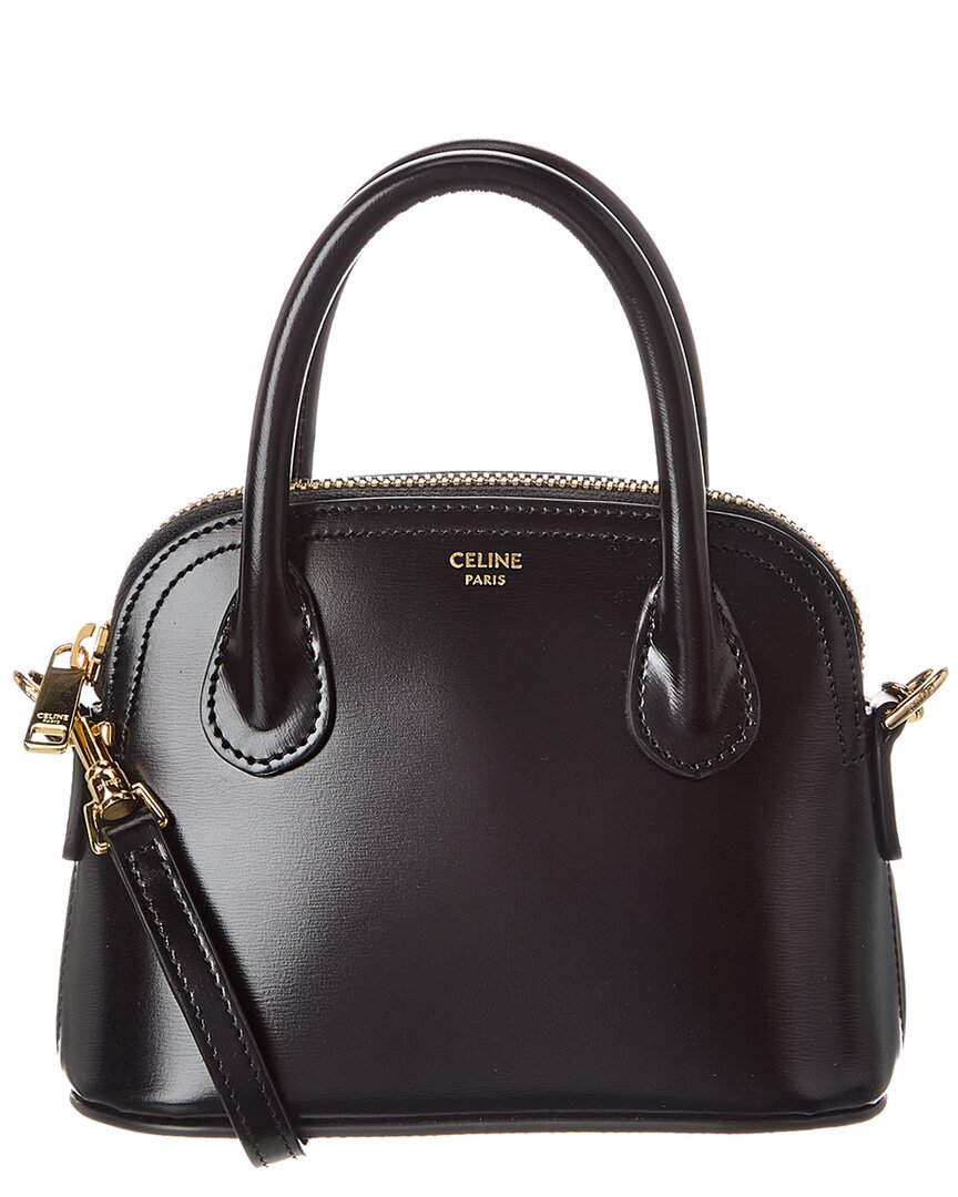 CELINE Celine Honorine Mini Triomphe Leather Satchel