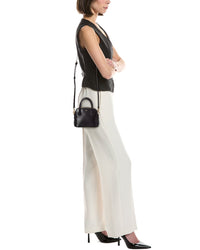CELINE Celine Honorine Mini Triomphe Leather Satchel
