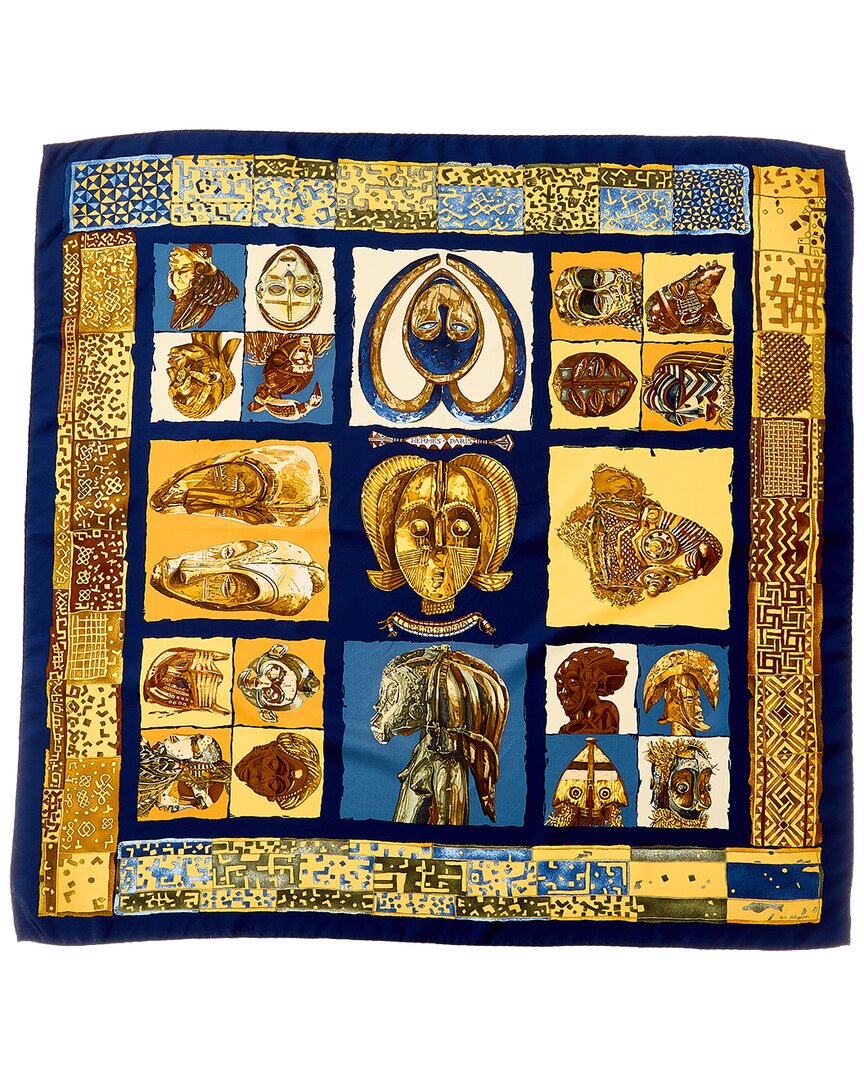 Hermès Persona Loïc Dubigeon Silk Scarf (Authentic Pre-Loved)
