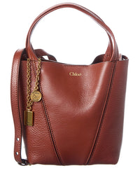 Chloé Chloé Spin Leather Bucket Bag