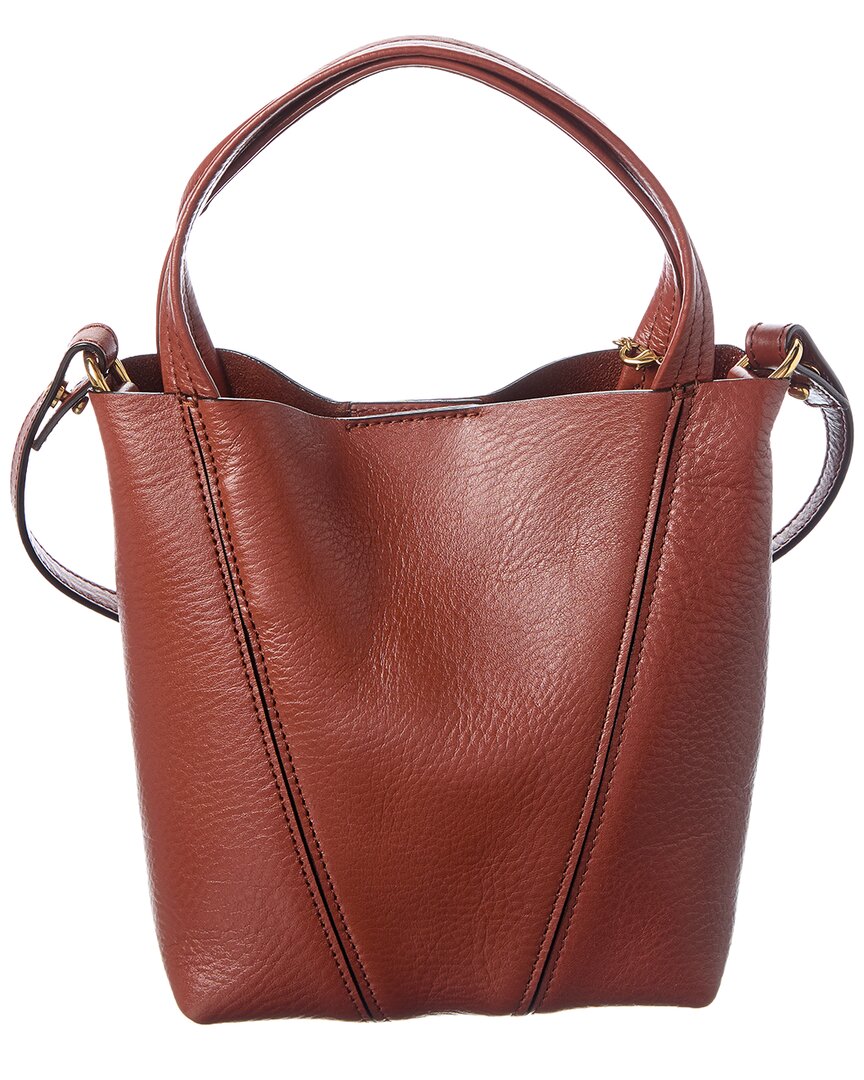 Chloé Chloé Spin Leather Bucket Bag