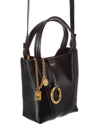 Chloé Spin Small Leather Bucket Bag