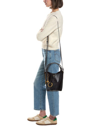 Chloé Spin Small Leather Bucket Bag