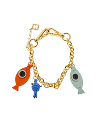 Fendi Chain Fish Charm